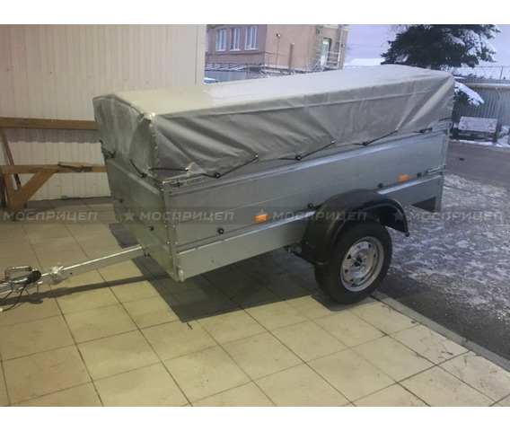 МЗСА 817700 исп.002 с надставными бортами и тентом 83 см